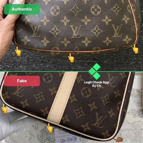 how to spot fake lv bag|check if Louis Vuitton is real.